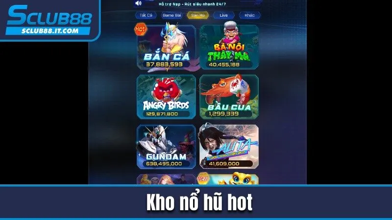 Sclub88 – Nhà Cái Cá Cược Trực Tuyến Uy Tín Số 1 Việt Nam 2025 {kpmg.uk.net} 158 Kho nổ hũ hot