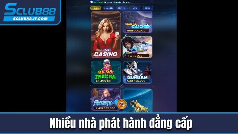 Sclub88 – Nhà Cái Cá Cược Trực Tuyến Uy Tín Số 1 Việt Nam 2025 {kpmg.uk.net} 154 Nhiều nhà phát hành đẳng cấp